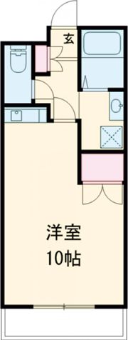 パレット新屋敷の間取り画像