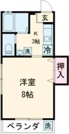 コーポ塚本の間取り画像