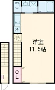 Olive Terrace高ヶ坂の間取り画像