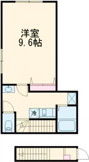 Olive Terrace高ヶ坂の間取り画像