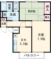 グランメゾンの間取り画像