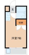 ウイステリア国立の間取り画像