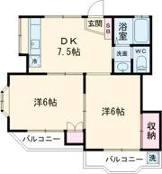 モリタハイツの間取り画像