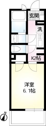 JHK浦和仲町の間取り画像
