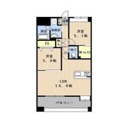 LIBTH平成タワーの間取り画像