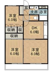 レイソル96の間取り画像