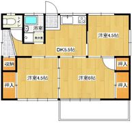 コスモスハウス（旧西村貸家Ⅰ）の間取り画像