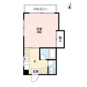 ハイツVの間取り画像