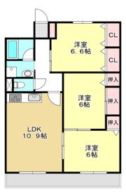 サンパレスの間取り画像