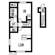TエステートⅢの間取り画像
