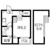 ロイヤルクレスト八熊の間取り画像