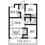 グレースERIの間取り画像