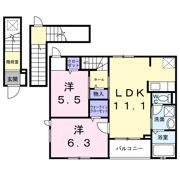 ファミリエの間取り画像