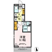 Dーroomあすと長町 Ⅳの間取り画像