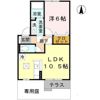 カトルセゾン Cの間取り画像