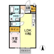エストゥディオ A棟の間取り画像