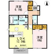 セジュール 藍の間取り画像