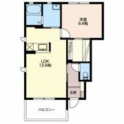 ビブレ神山 Aの間取り画像