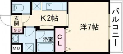 アカシヤの間取り画像