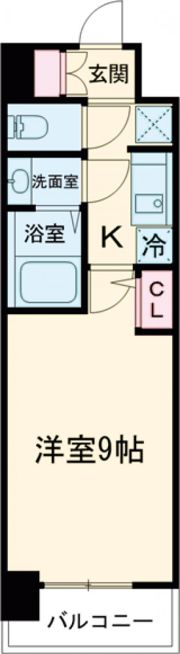 ArtizA堺東の間取り画像
