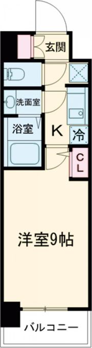 ArtizA堺東の間取り画像