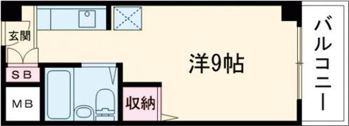 プルミエール枚方の間取り画像