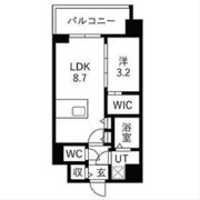 エスリードレジデンス梅田クラスシティの間取り画像