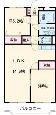 リバーサイドテラスの間取り画像