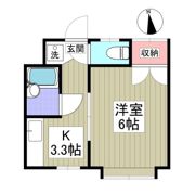 リブレス西川口ⅡBの間取り画像