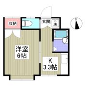 リブレス西川口ⅡAの間取り画像