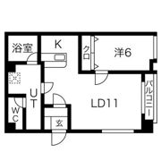 ハートイン江向の間取り画像