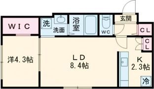 PRIOR恵庭Ⅱ(プリオール)の間取り画像