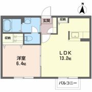シャーメゾン江刺 Aの間取り画像