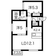La Puerta～ラ・プエルタ～の間取り画像