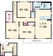 パーシモンの間取り画像