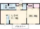 ソレイユ新替の間取り画像