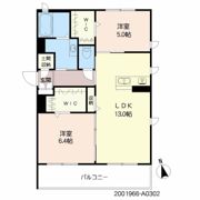 MAST東櫛原 A棟の間取り画像