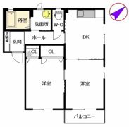 コスモスハウス・S B棟の間取り画像