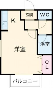 コーポひまわりの間取り画像