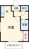 コーポひまわりの間取り画像