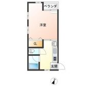 ドミトリー白樺の間取り画像