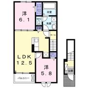 Luna＆La（ルナアンドラ）の間取り画像