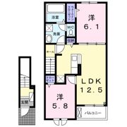 Luna＆La（ルナアンドラ）の間取り画像