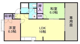 セジュール紀ノ川Ⅱの間取り画像