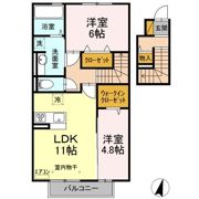グレイスコートの間取り画像
