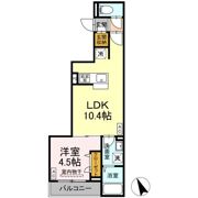 セレスティア皿沼の間取り画像