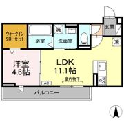 コンフォート椛の間取り画像