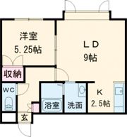 グランビュー東光の間取り画像