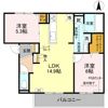 D-residence下田部Aの間取り画像