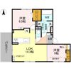 D-residence下田部Bの間取り画像
